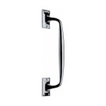 M Marcus Heritage Brass Cranked Design Face Fixing Pull Handle 310mm length